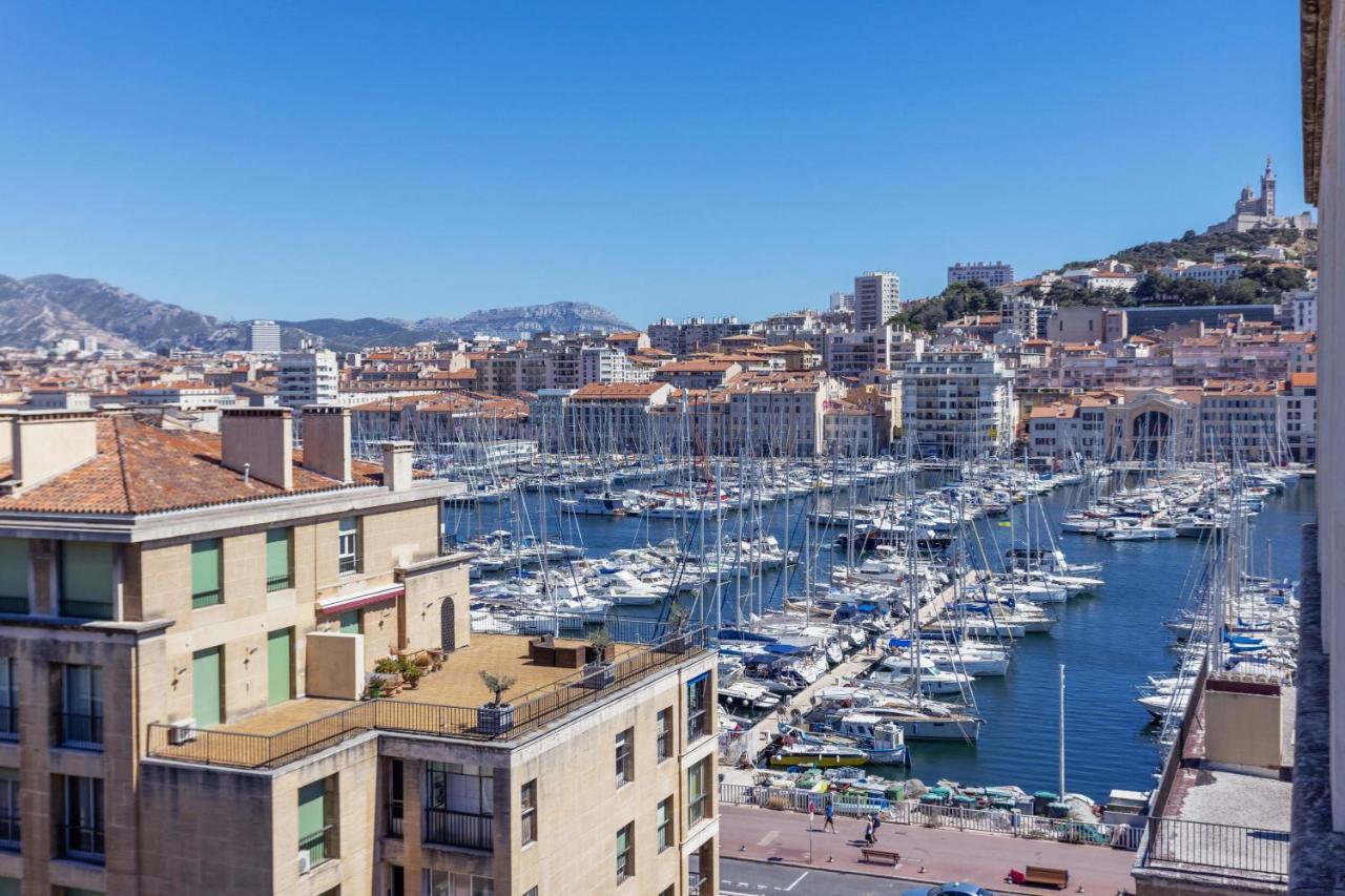 La Phoceenne - Bel Appartement Avec Vue Idealement Situe Marseille Luaran gambar