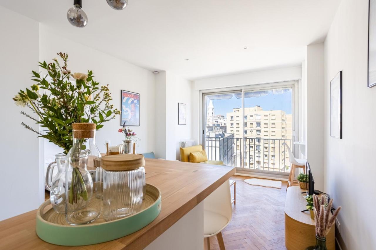 La Phoceenne - Bel Appartement Avec Vue Idealement Situe Marseille Luaran gambar
